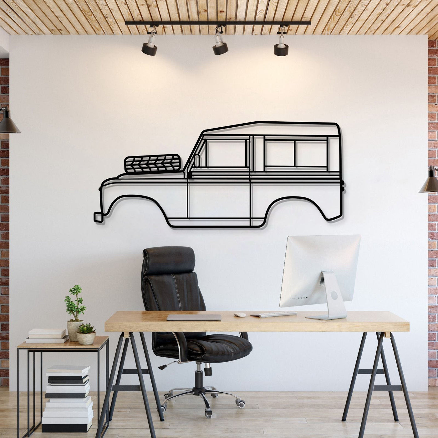 1972 Series III Metal Car Wall Art