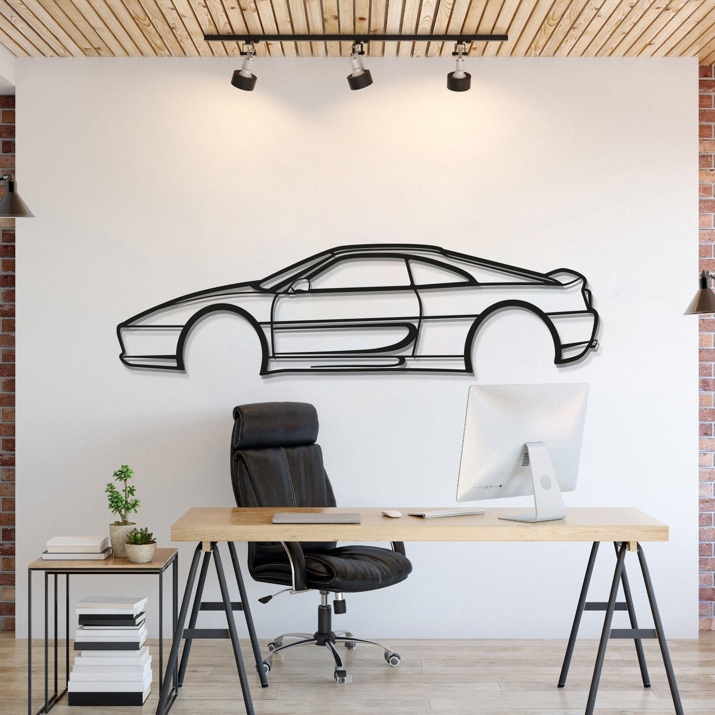 1999 355 Metal Car Wall Art