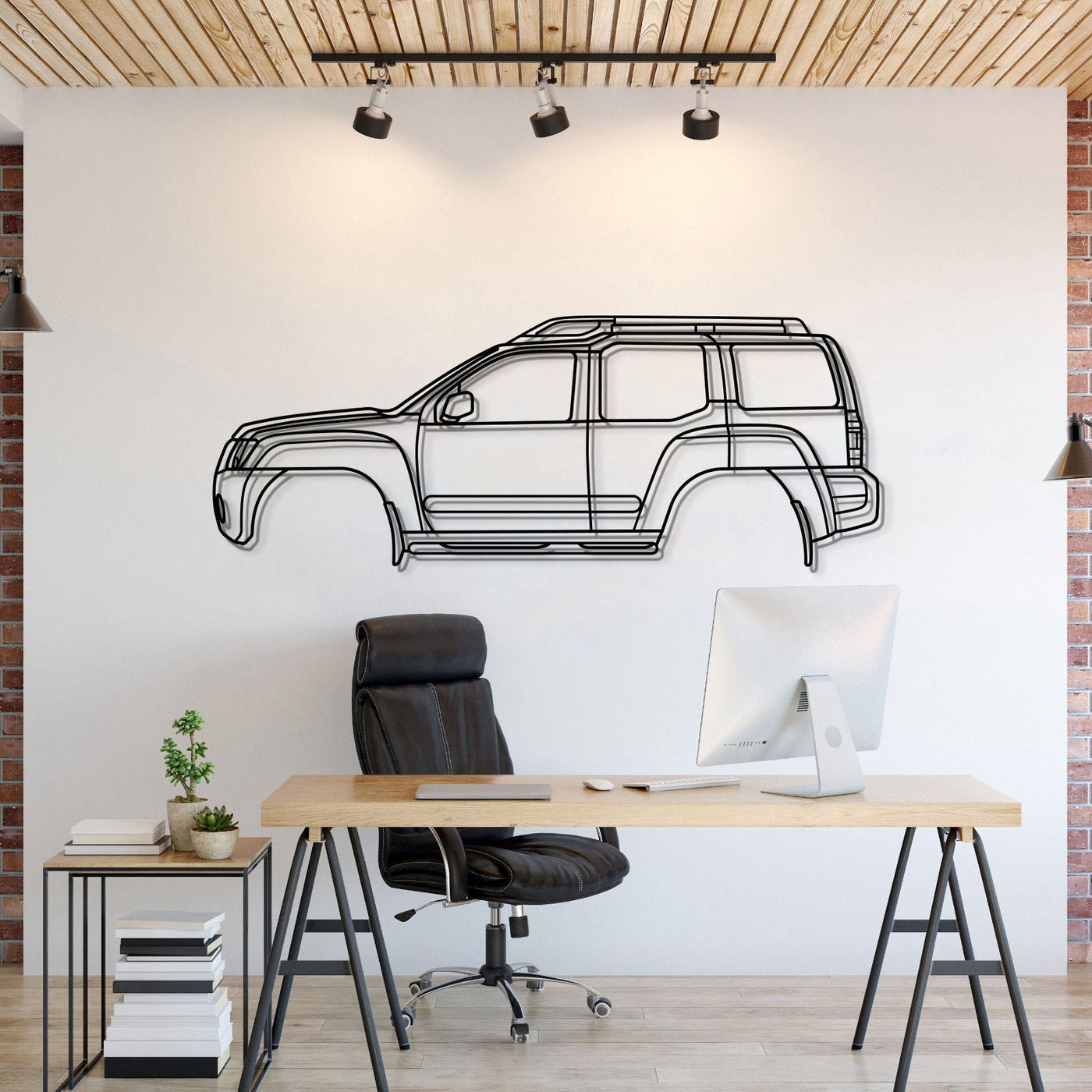 2005 Xterra 2nd Gen Metal Car Wall Art