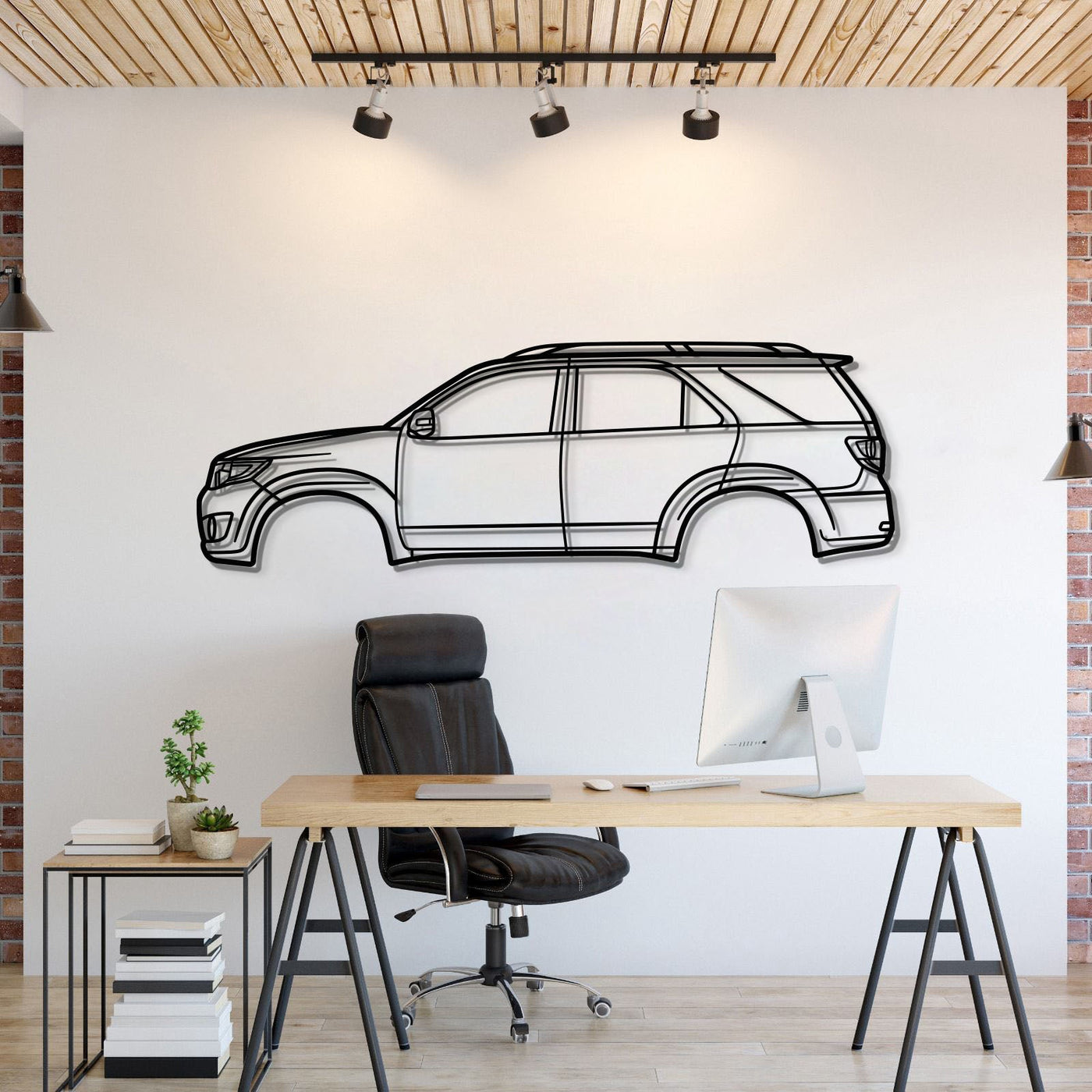 2005 Fortuner 1st Gen Metal Car Wall Art