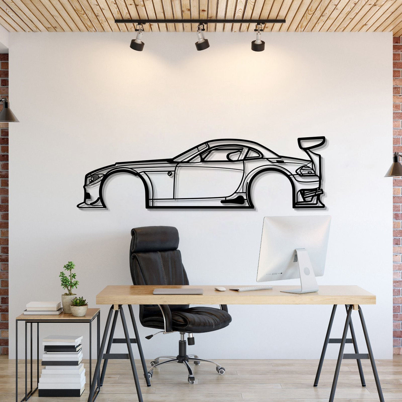 2010 Z4 GT3 Metal Car Wall Art