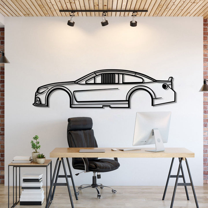 2013 Nascar SS Metal Car Wall Art — precision-cut steel wall art