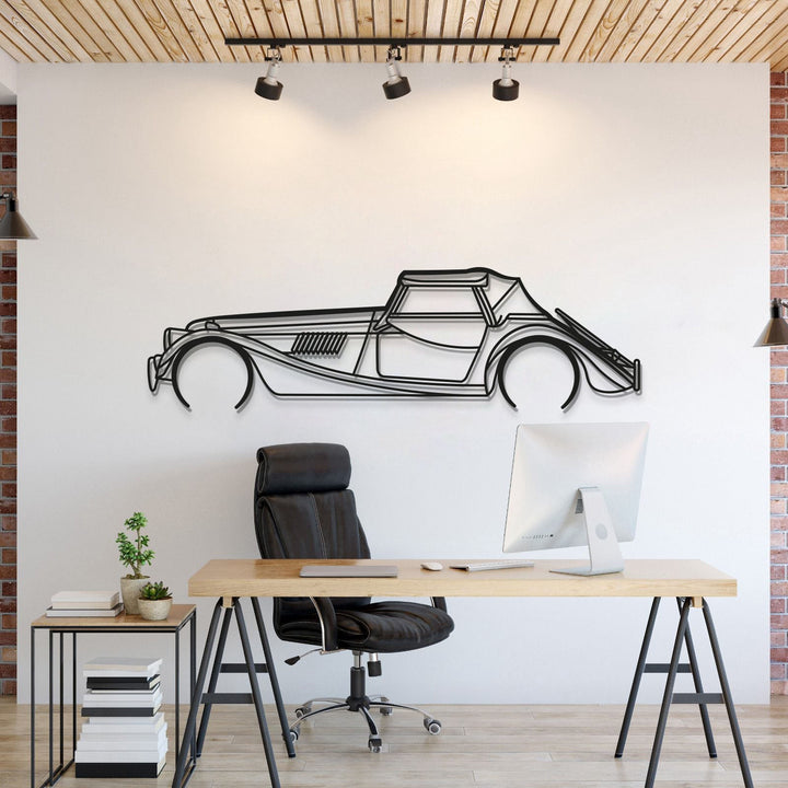 Roadster 2015 Metal Car Wall Art — precision-cut steel wall art