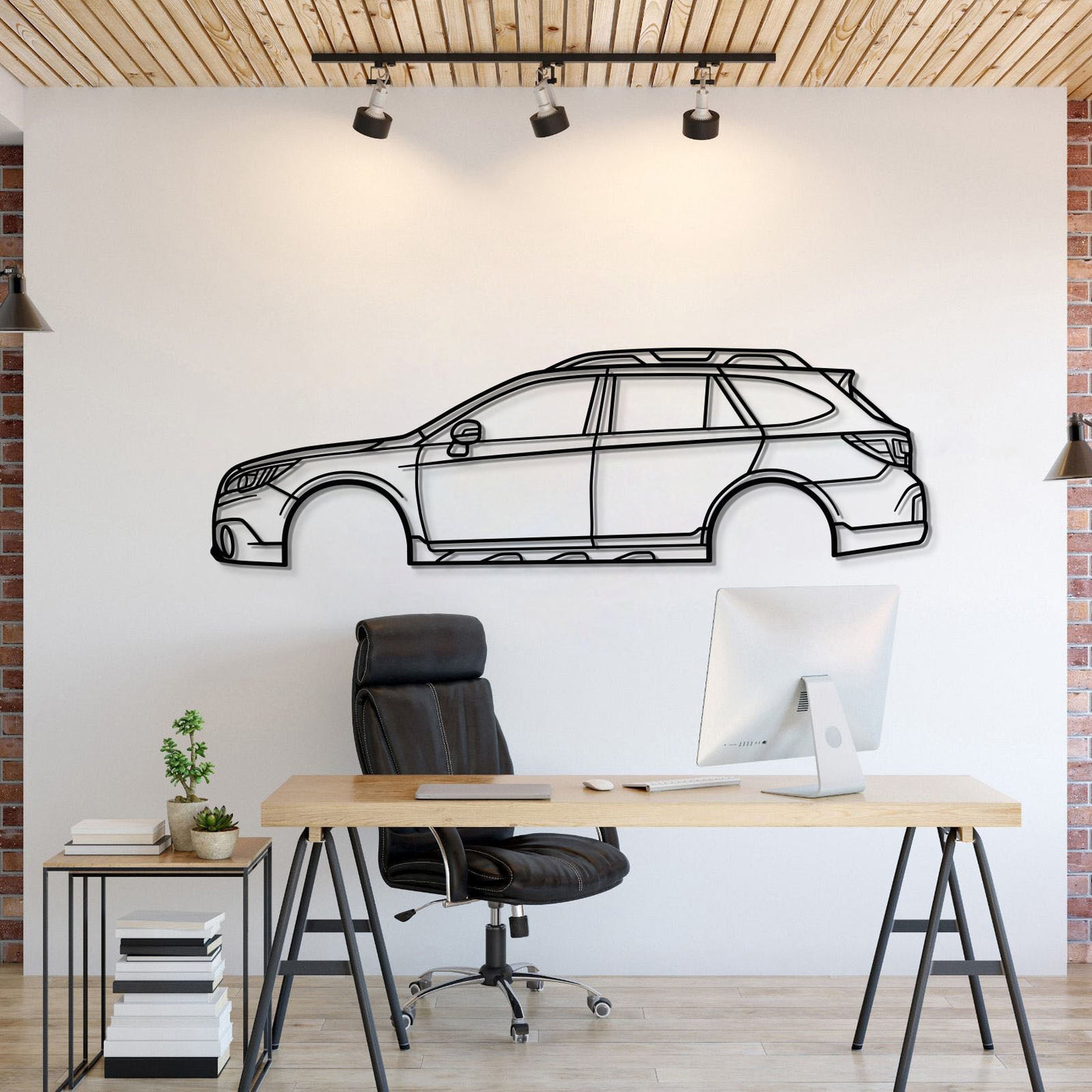 2015 Outback 5th Gen Metal Car Wall Art