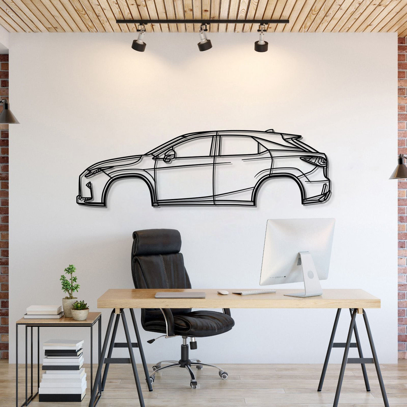 2016 RX 4th Gen Metal Car Wall Art