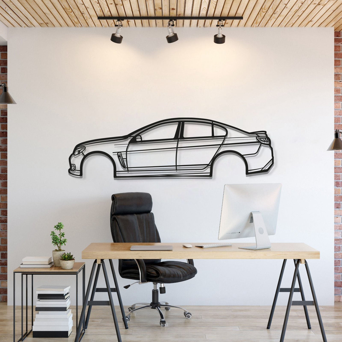 2017 Commodore SSV Metal Car Wall Art