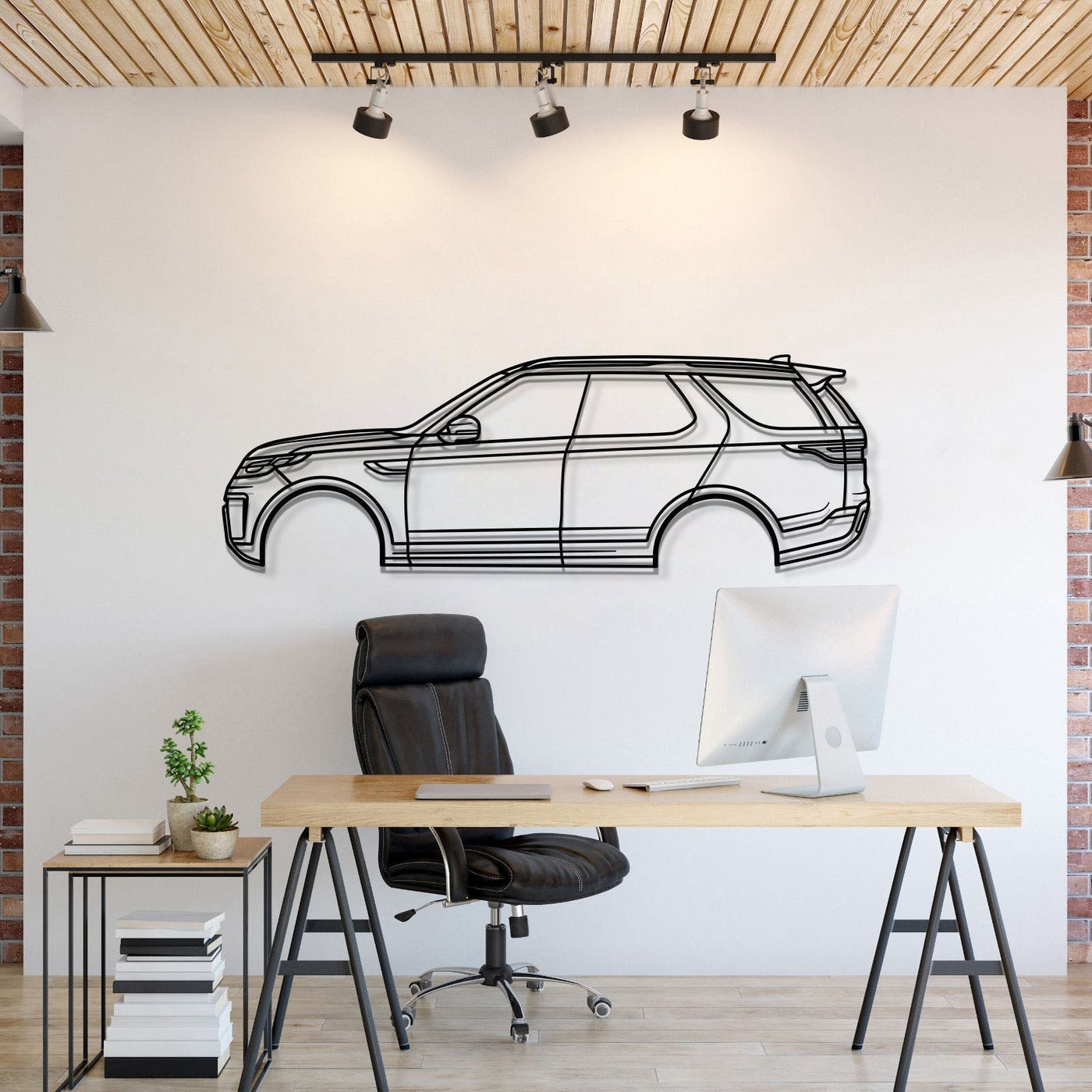2017 Discovery L462 (3rd Gen) Metal Car Wall Art