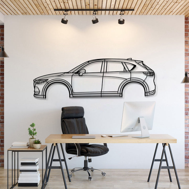 2017 CX-5 2nd Gen (KF) Metal Car Wall Art — precision-cut steel wall art