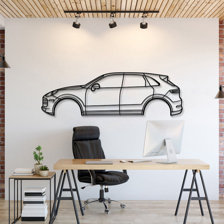 Metal Car Wall Art — precision-cut steel wall art