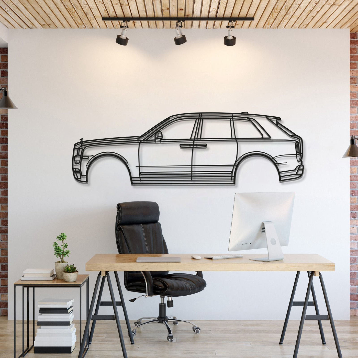 2019 Cullinan 1st Gen Metal Car Wall Art