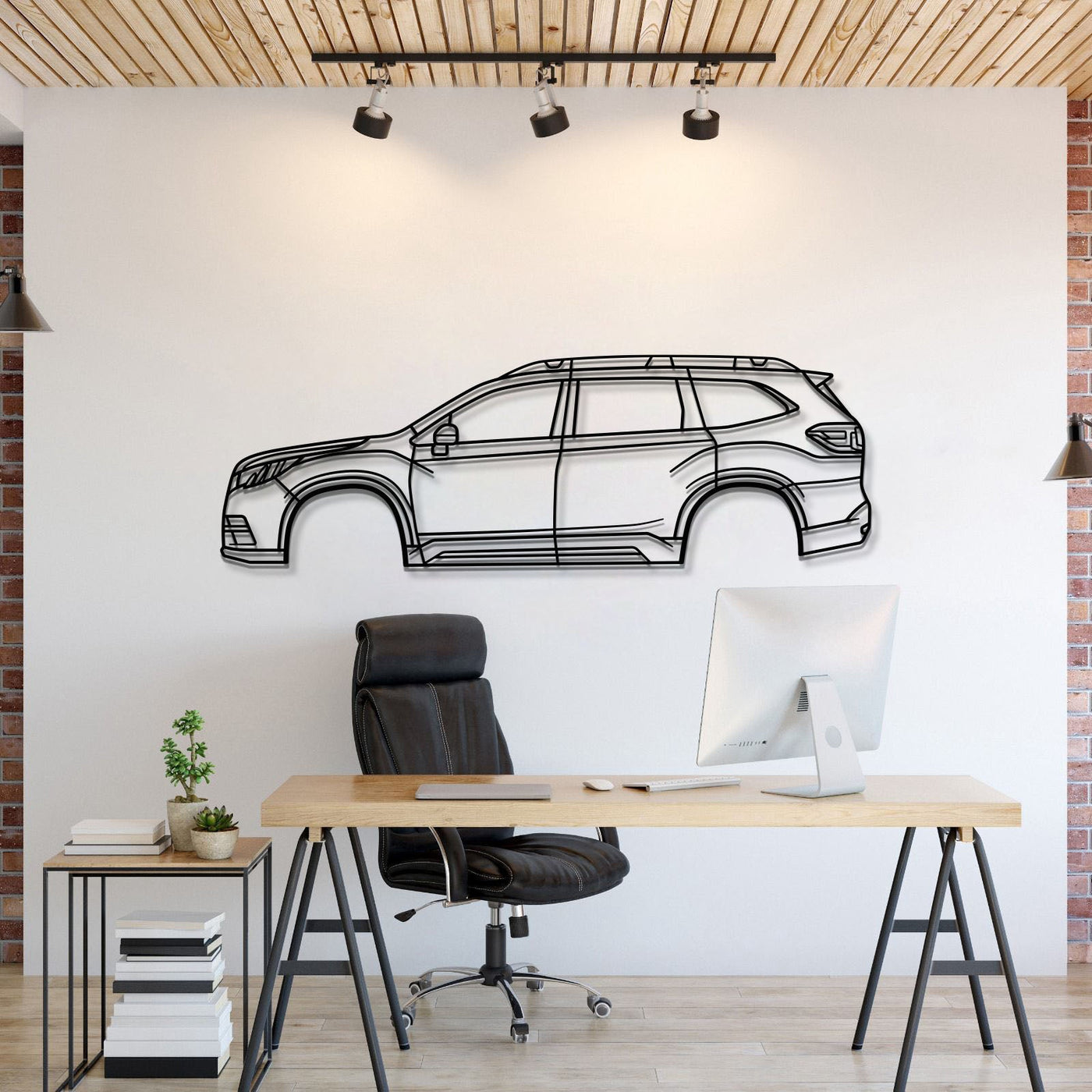 2019 Ascent 1st Gen Metal Car Wall Art