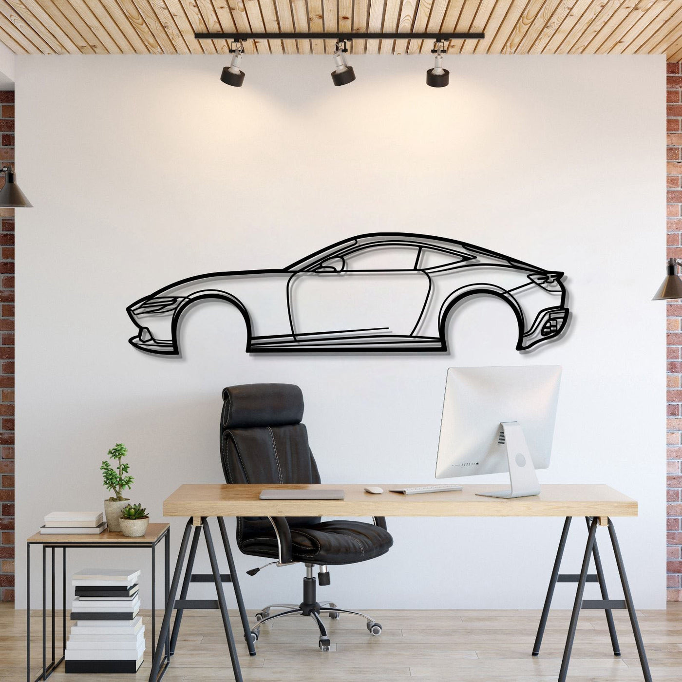 2020 Roma Metal Car Wall Art