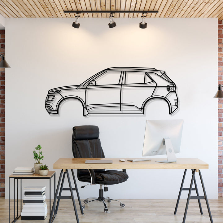 2020 Venue 1st Gen Metal Car Wall Art — precision-cut steel wall art