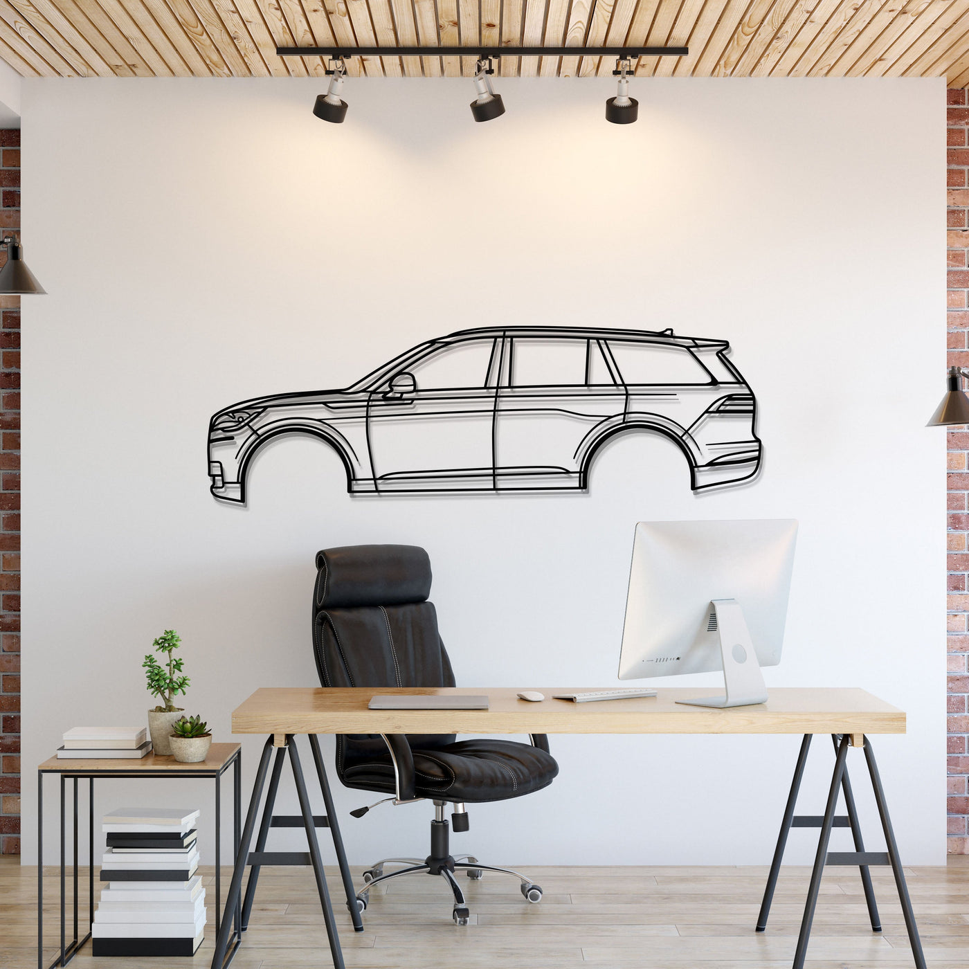 2020 Aviator 2nd Gen Metal Car Wall Art