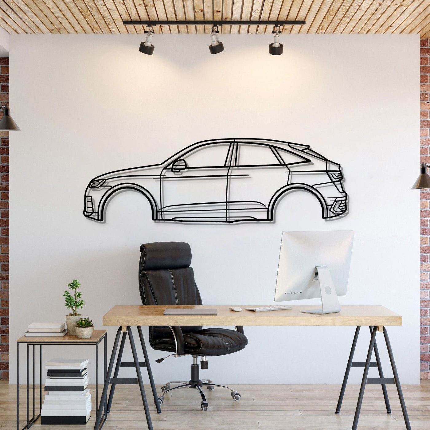 2021 Q5 Sportback 2nd Gen Metal Car Wall Art