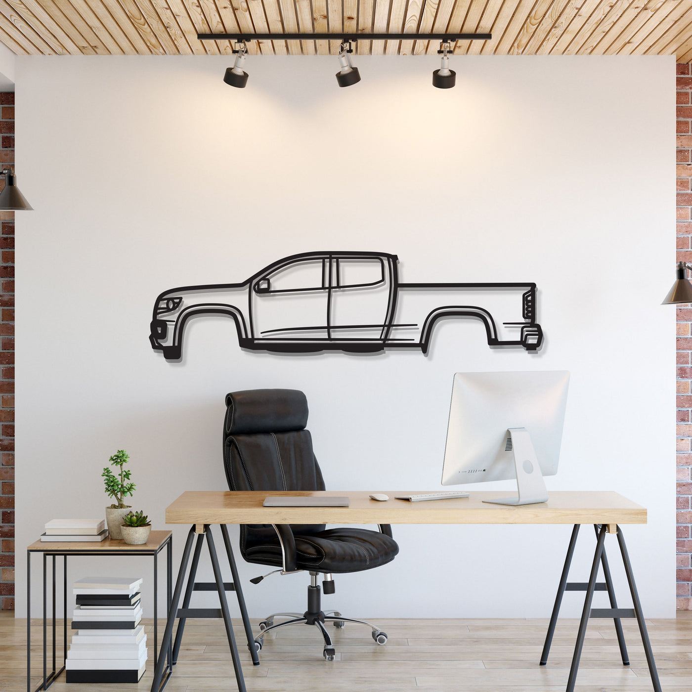 2021  Colorado 2nd Gen Metal Car Wall Art