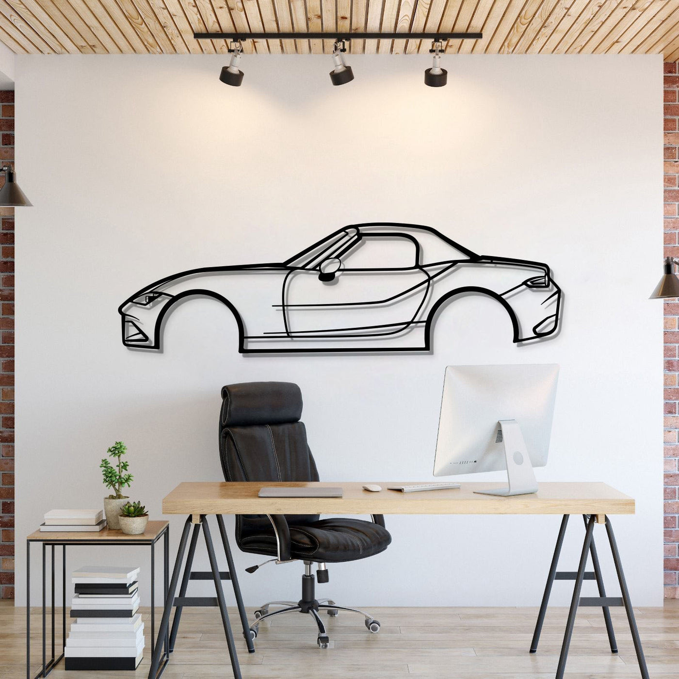 2021 Miata MX-5 Metal Car Wall Art