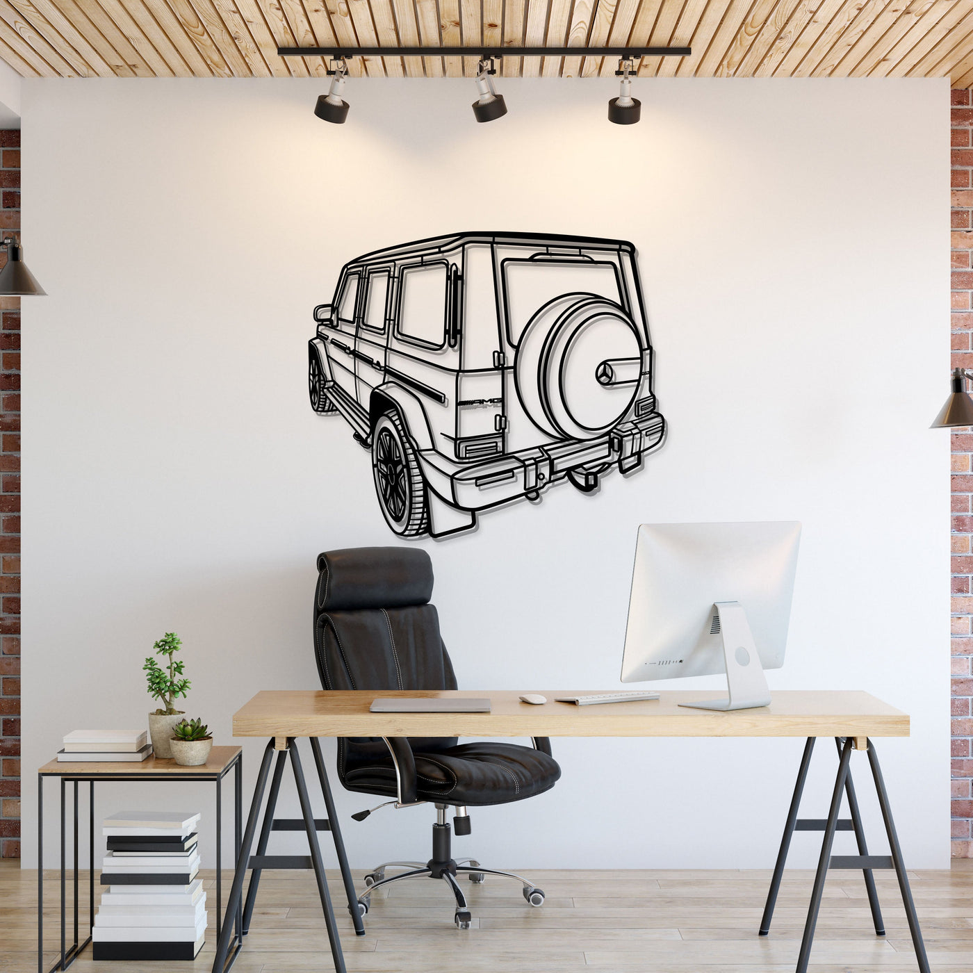 2021 G Class Perspective Metal Car Wall Art