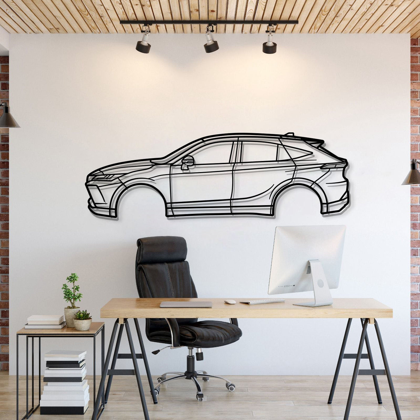 2021 Venza 2nd Gen (XU80) Metal Car Wall Art