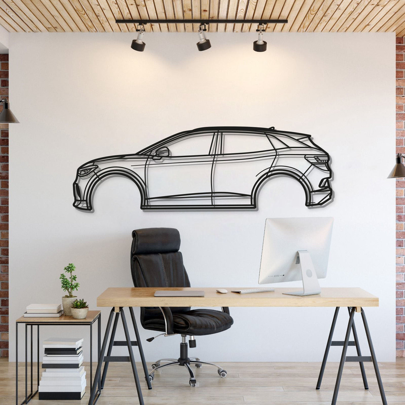 2021 ID.4 1st Gen Metal Car Wall Art