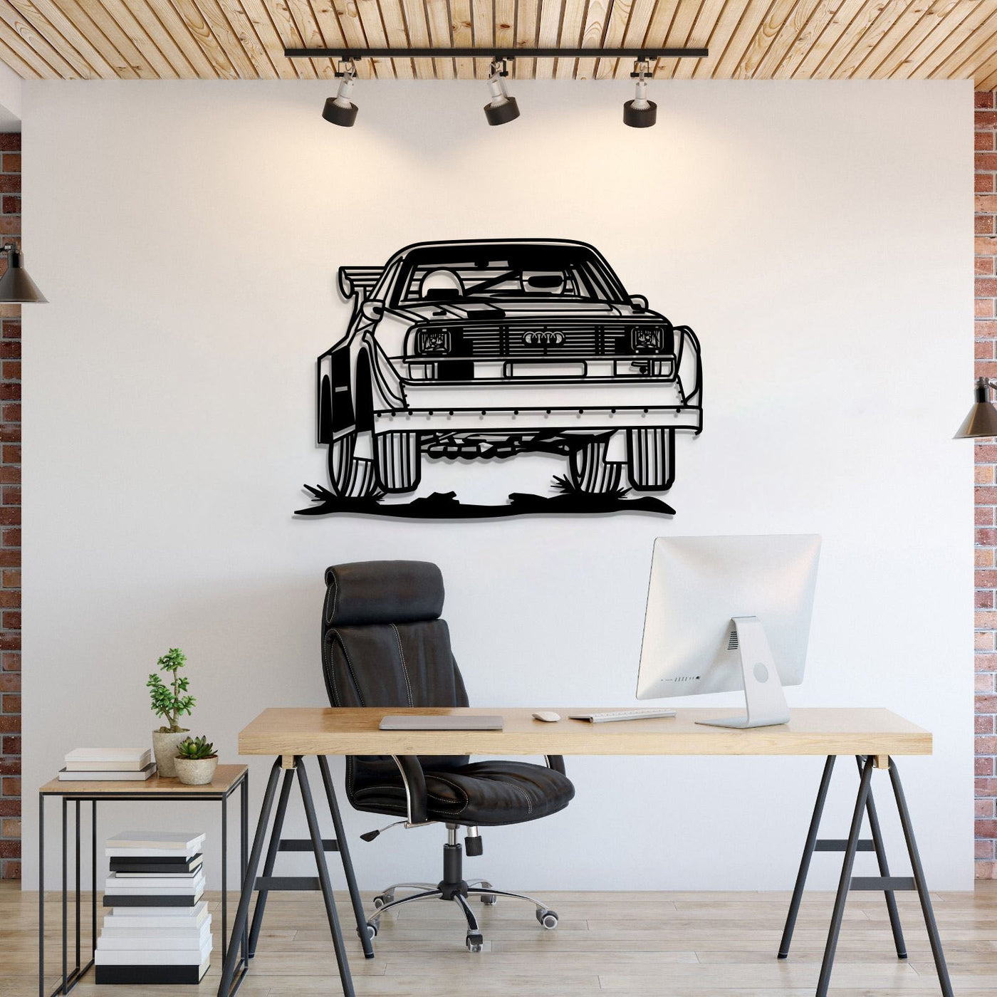 S1 Group B Perspective Metal Car Wall Art