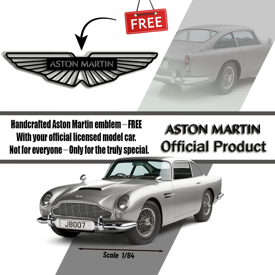 Aston Martin - Metal Emblem - Official Licensed Model Car