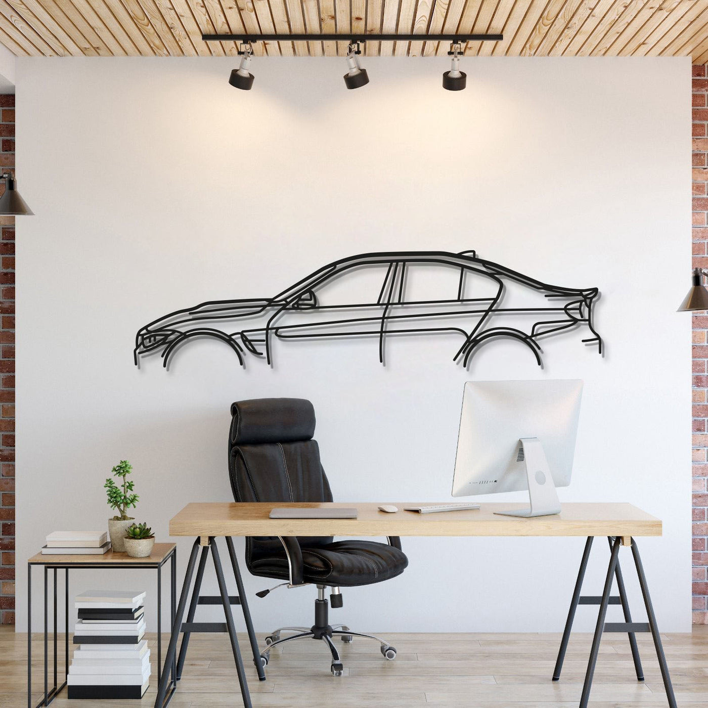 M3 F80 Classic Metal Car Wall Art