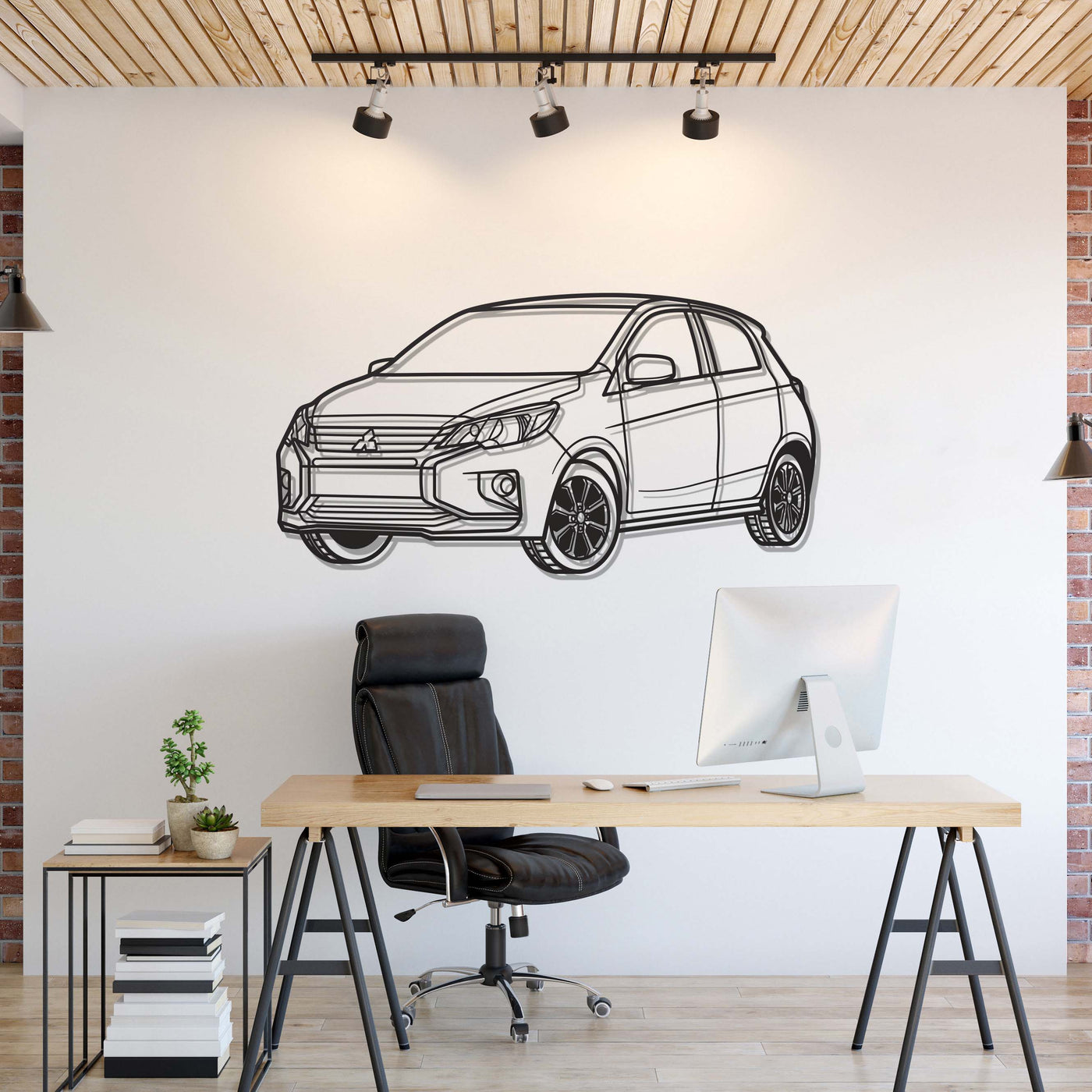 2020 Mirage Perspective Metal Car Wall Art