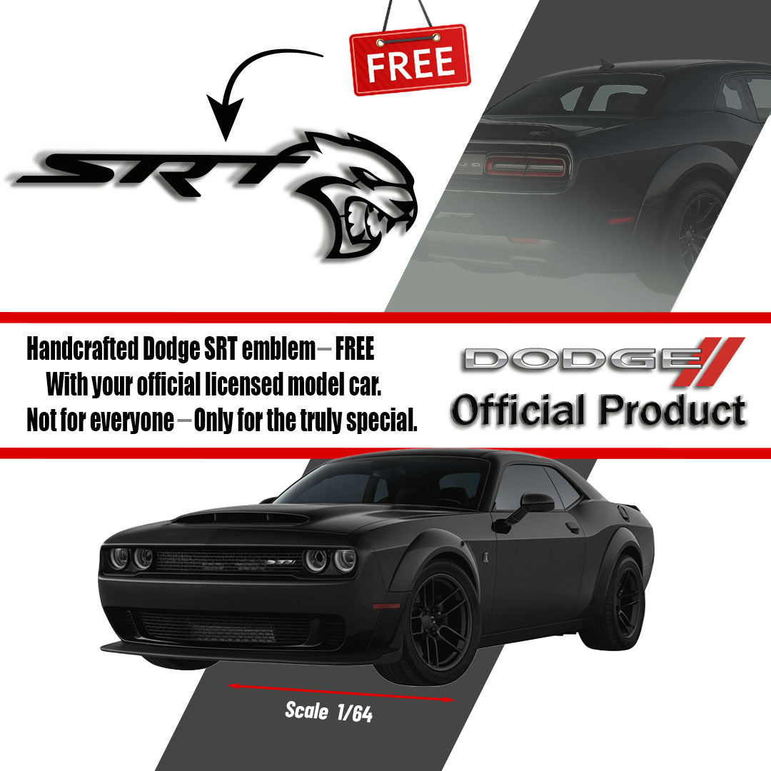 SRT - Metal Emblem - Official Licensed Model Car