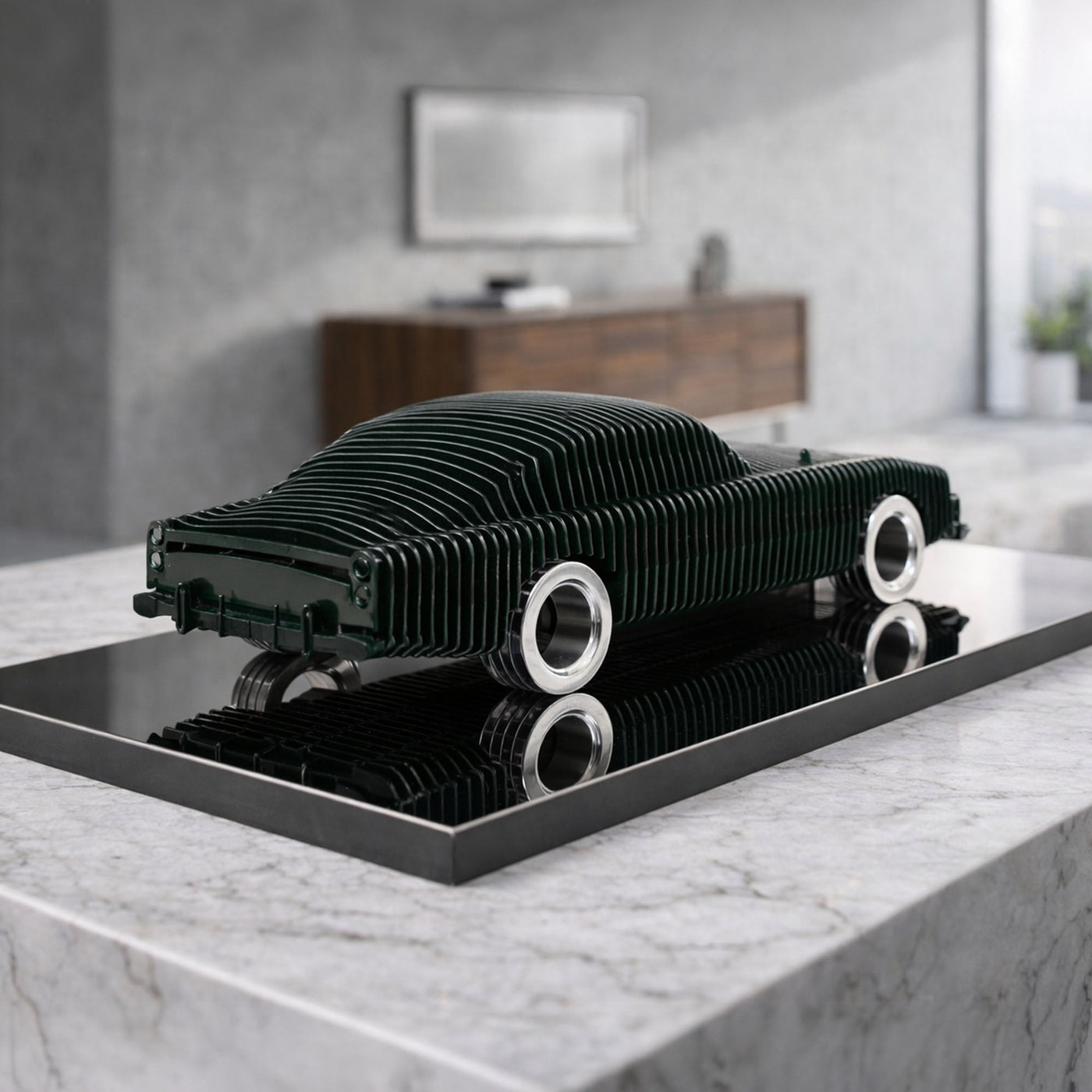 DB5 Metal Car Sculpture