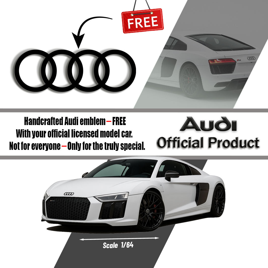 Audi - Metal Emblem - Official Licensed Model Car