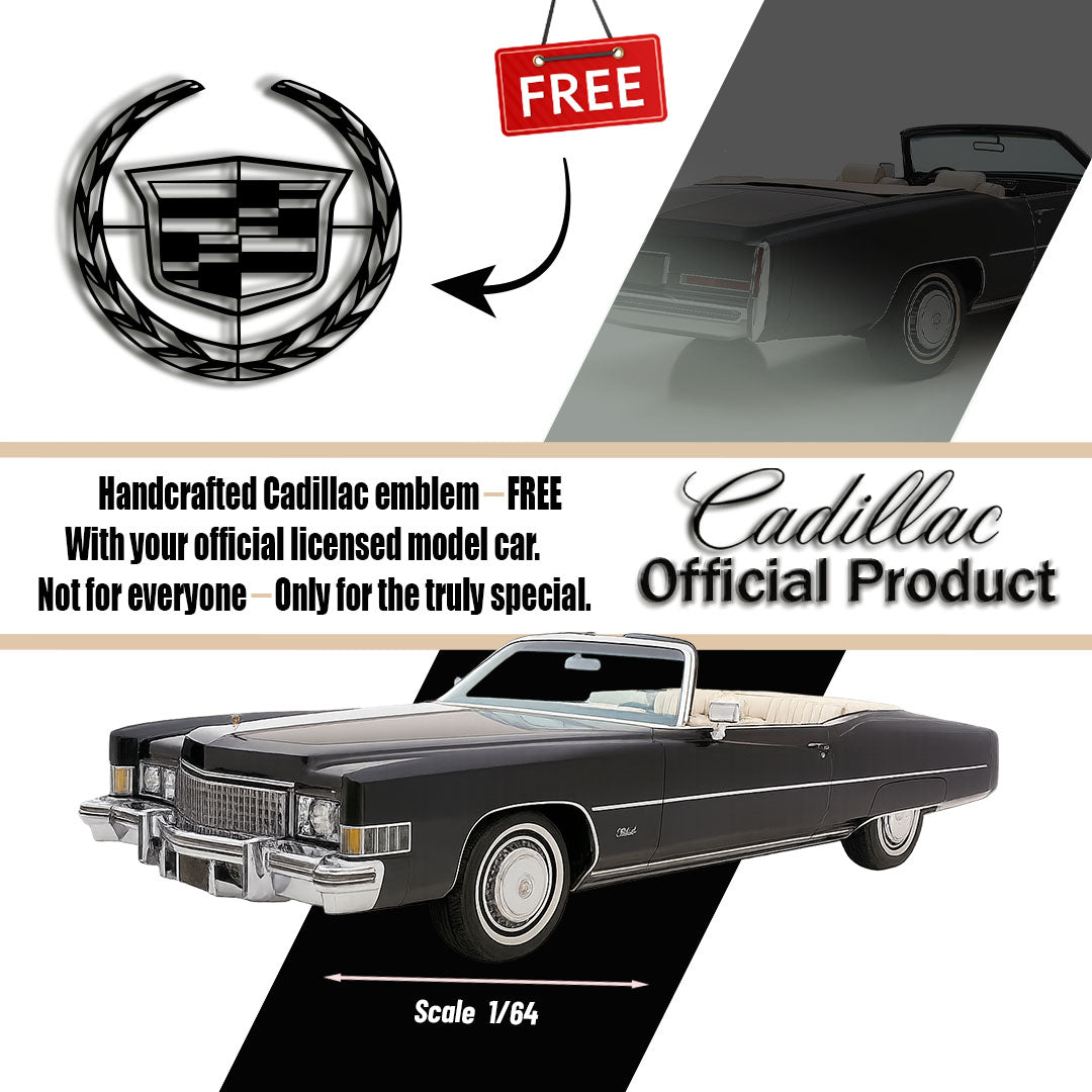 Cadillac - Metal Emblem - Official Licensed Model Car
