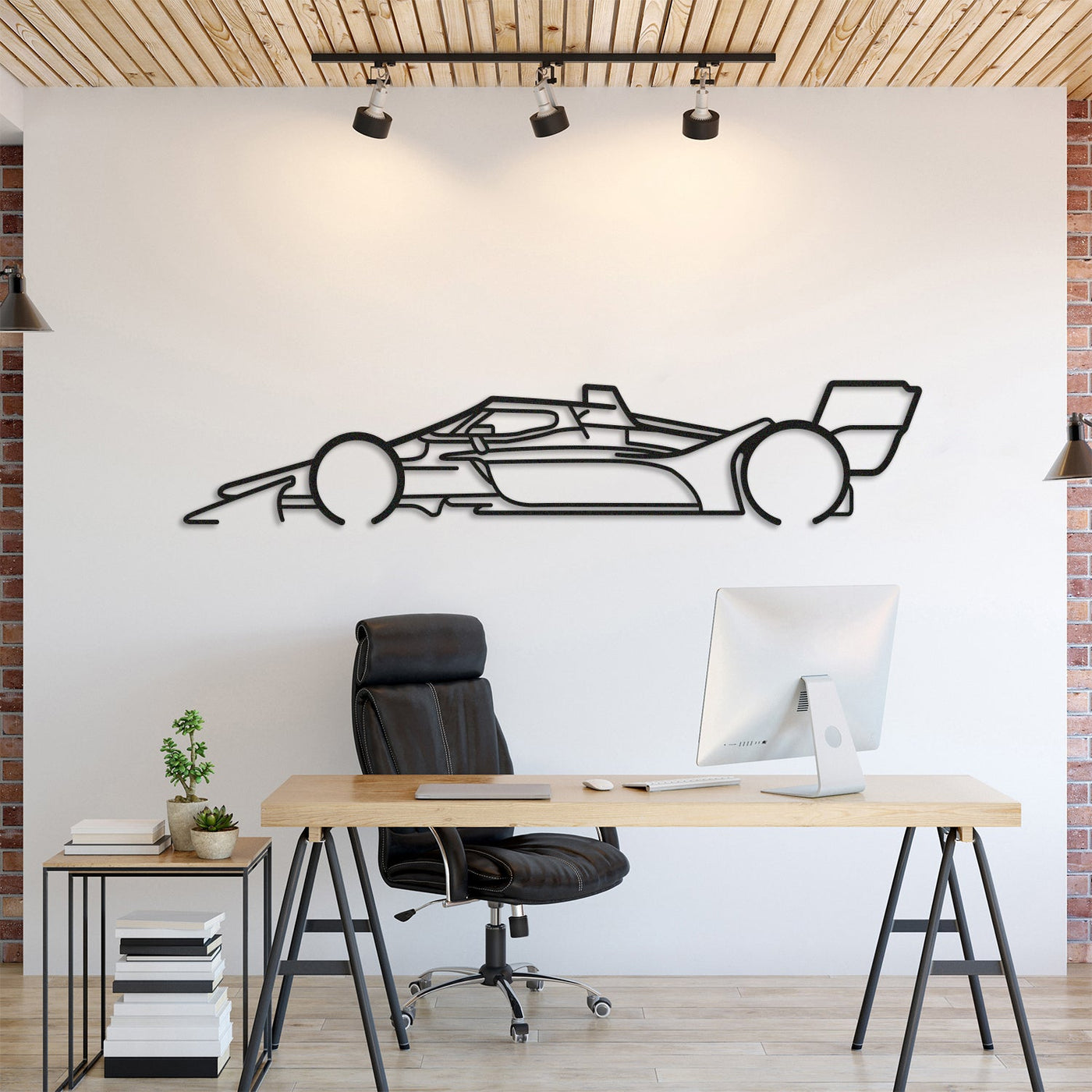 2022 Indy Car Classic Metal Car Wall Art