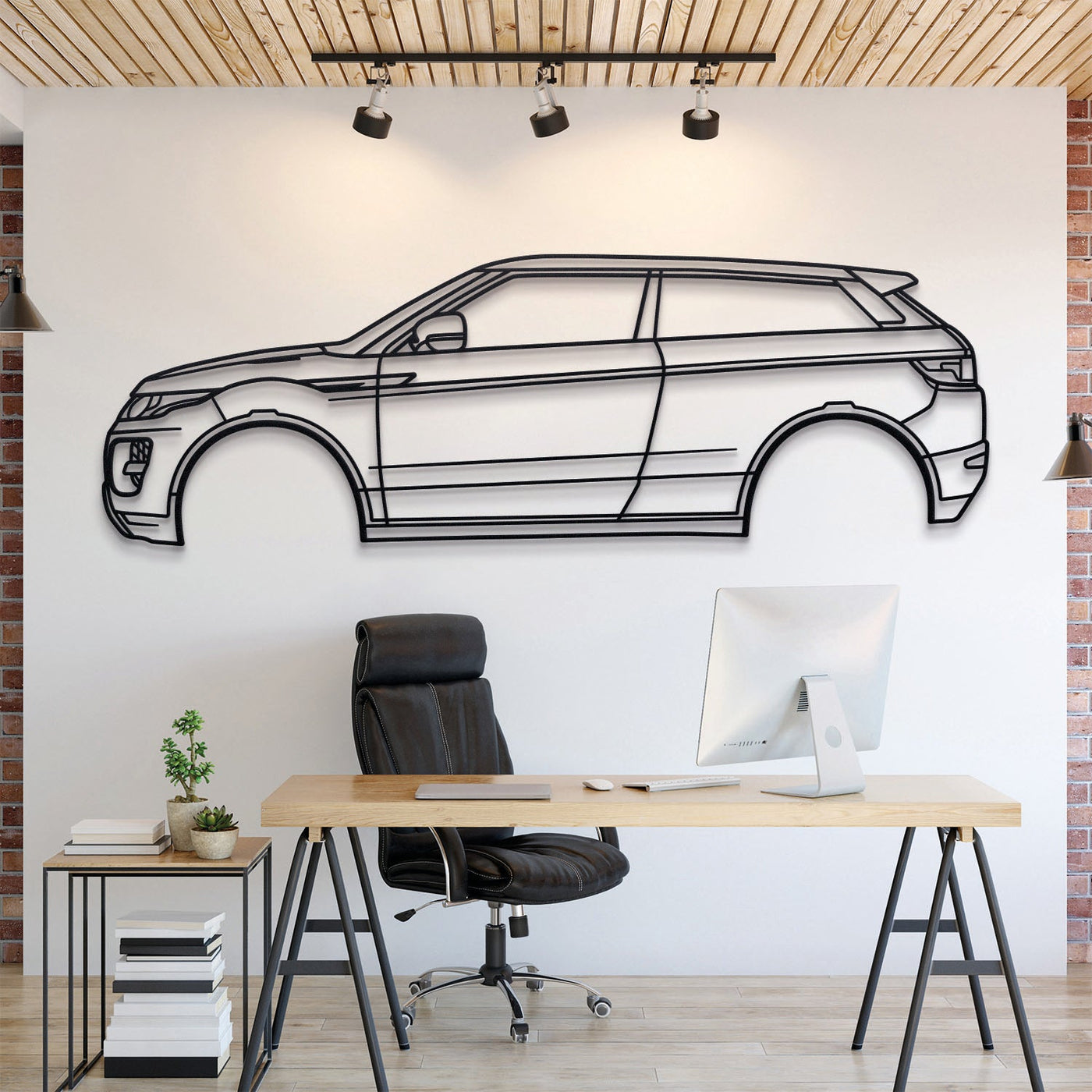 2012 Range Rover Evoque L538 (1st Gen) Metal Car Wall Art