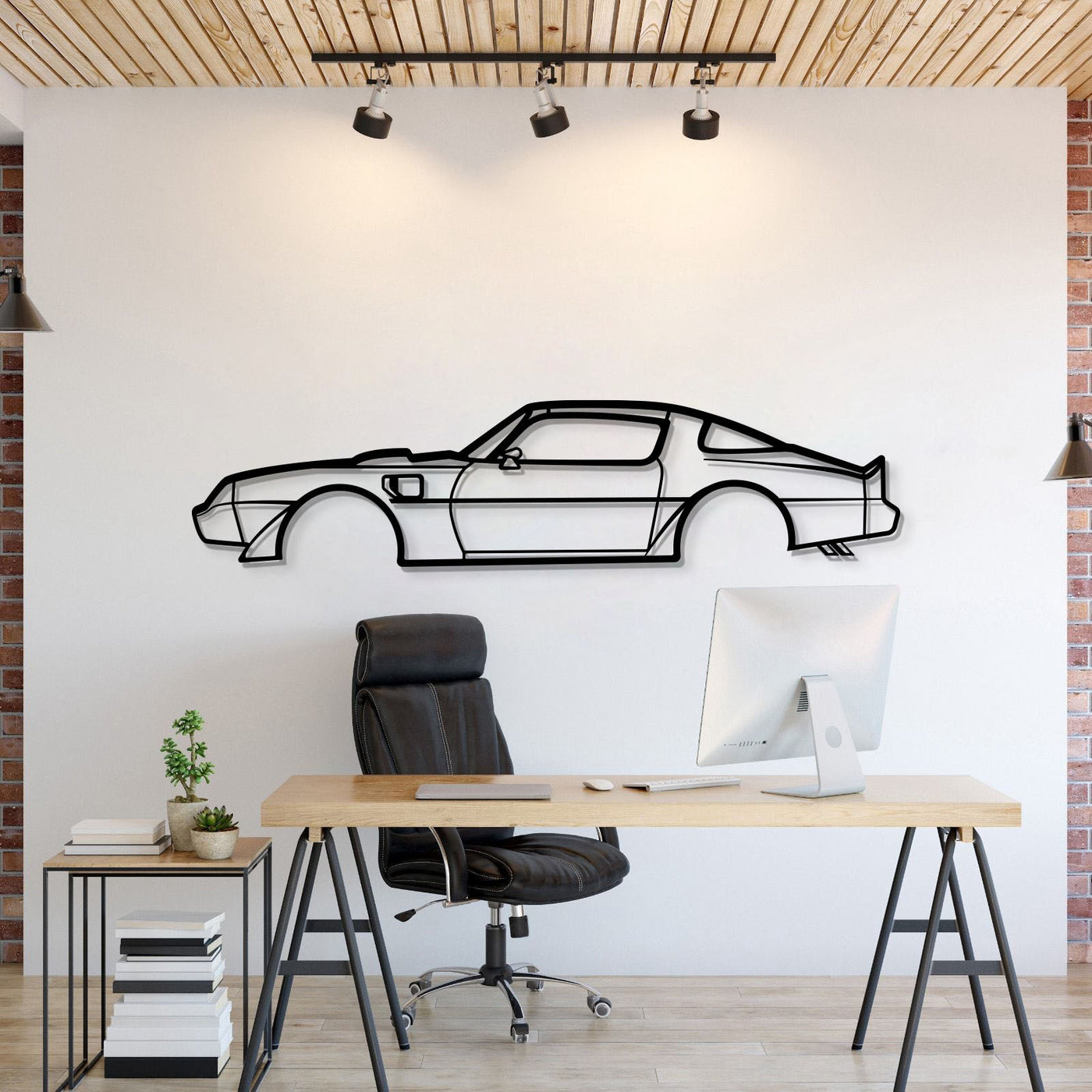 1979 Transam Metal Car Wall Art