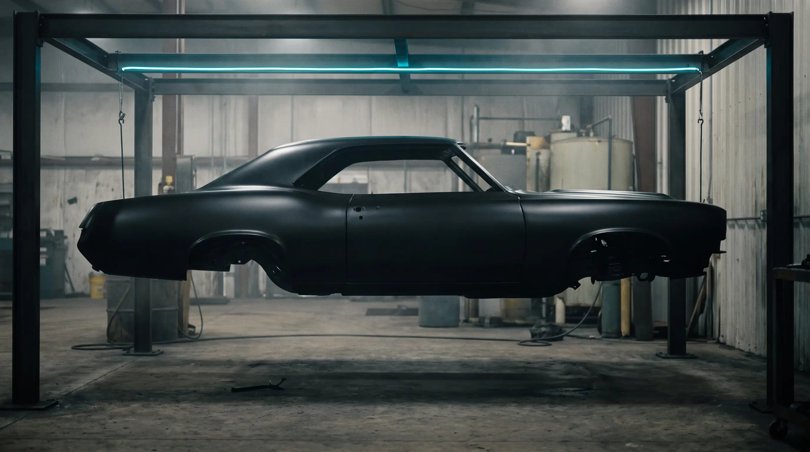 Coated — matte, baked, done